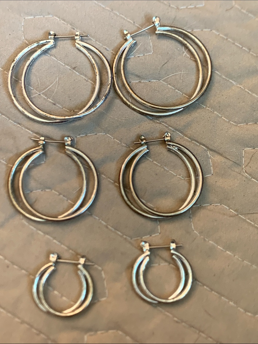Bundle 3 pairs of Earrings used